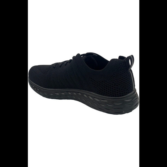 Shoe For Crews Men's Slip Resistant Sneakers Everlight Black - Wide - Picture 2 of 3